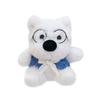 British Super Invincible Motorcycle Model Boss Dog Plush Toy Keychain Cute Dog Plush Pendant