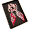 New small square scarf, retro cashew silk scarf, high-end professional versatile decorative scarf, strap and headband.