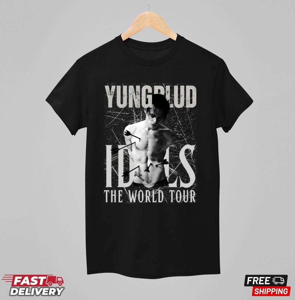 Yungblud Idols The World Tour Shirt, Country Music Tour Shirt, Gift for Fans Unisex T-Shirt S