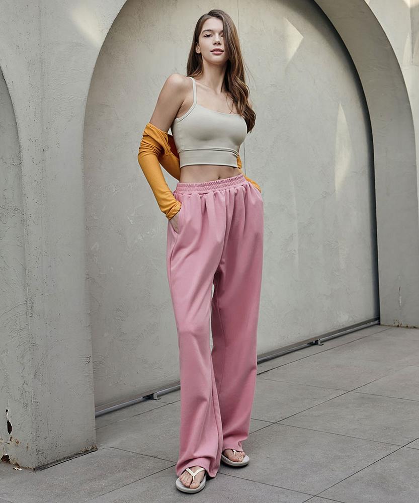 Debiweeo Long Wide Training Pants Devi-B0072-Pink