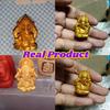 Hinduism Ganesha Elephant Head God Statue Powerful Amulet Gift Protect Travel Health Lucky Rich Blessings Jewelry Vintage Souvenir Gifts