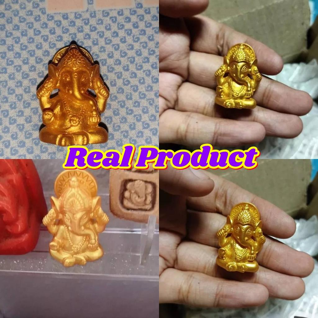 Hinduism Ganesha Elephant Head God Statue Powerful Amulet Gift Protect Travel Health Lucky Rich Blessings Jewelry Vintage Souvenir Gifts