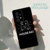 Mouse Rat phone case For Samsung Galaxy A42 A31 A40 A51 A71 A32 A80 A91 A52 A72 A73 A20e A21S A50 A70 A11 A12 Cover