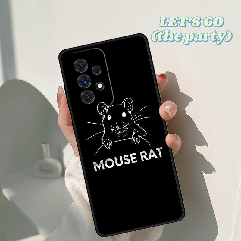 Mouse Rat phone case For Samsung Galaxy A42 A31 A40 A51 A71 A32 A80 A91 A52 A72 A73 A20e A21S A50 A70 A11 A12 Cover