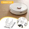 6x Side Brush Metal Mount Clips Easy Installation Sturdy Professional Robot Accessory Directly