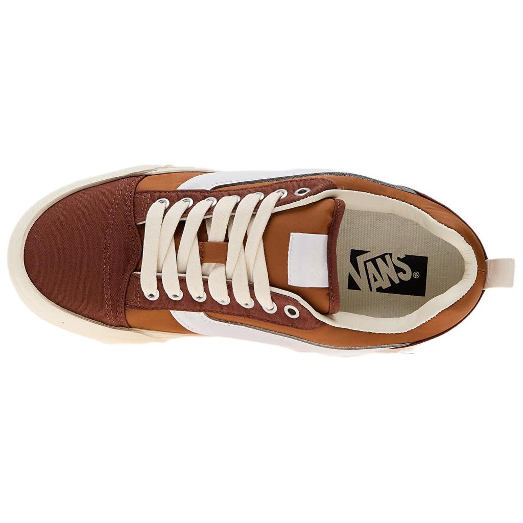Vans Knu Skool Classic Bequeme Low-Top Skate-Schuhe Herren Sneaker Braun VN000CXR1RE1