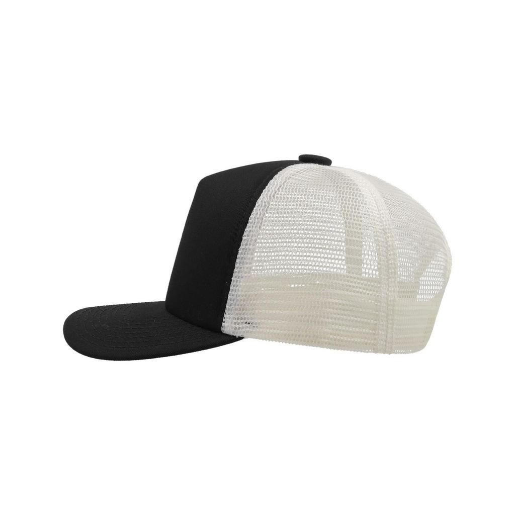Atlantis Record Mid Visor 5 Panel Trucker Cap