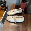 Leder Mary Jane Schuhe Sommer neue Sportschuhe Damenschuhe Retro Französisch lässig Schleife Ballerinas