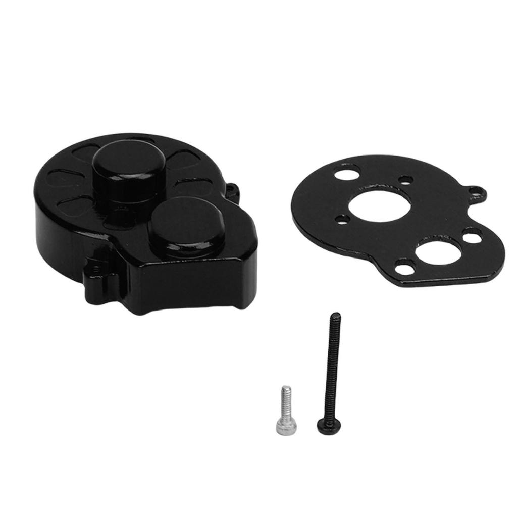 Gearbox Housing Cover Fit for Losi B T 1 24 RC Car Aluminum Alloy RC Gearbox Transmission Case Shell Black