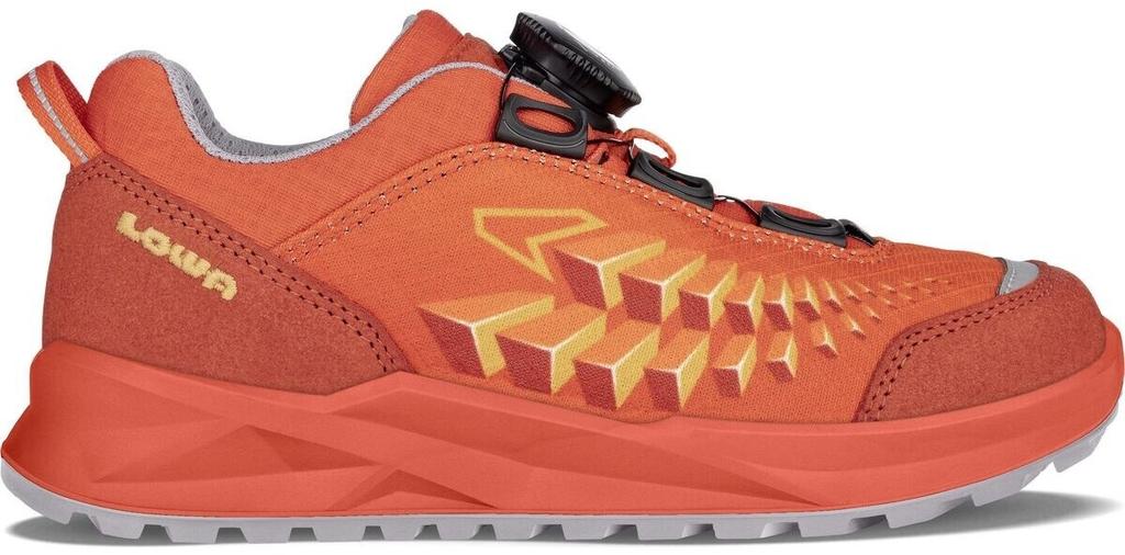 Обувь для треккинга Lowa Ferrox Low GTX Kinder Wanderschuhe flamerot senf