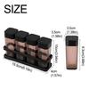 8Pcs Transparent Spice Combination Set Sealed Seasoning Jars Set Seasoning Box Set  Kitchen Supplies