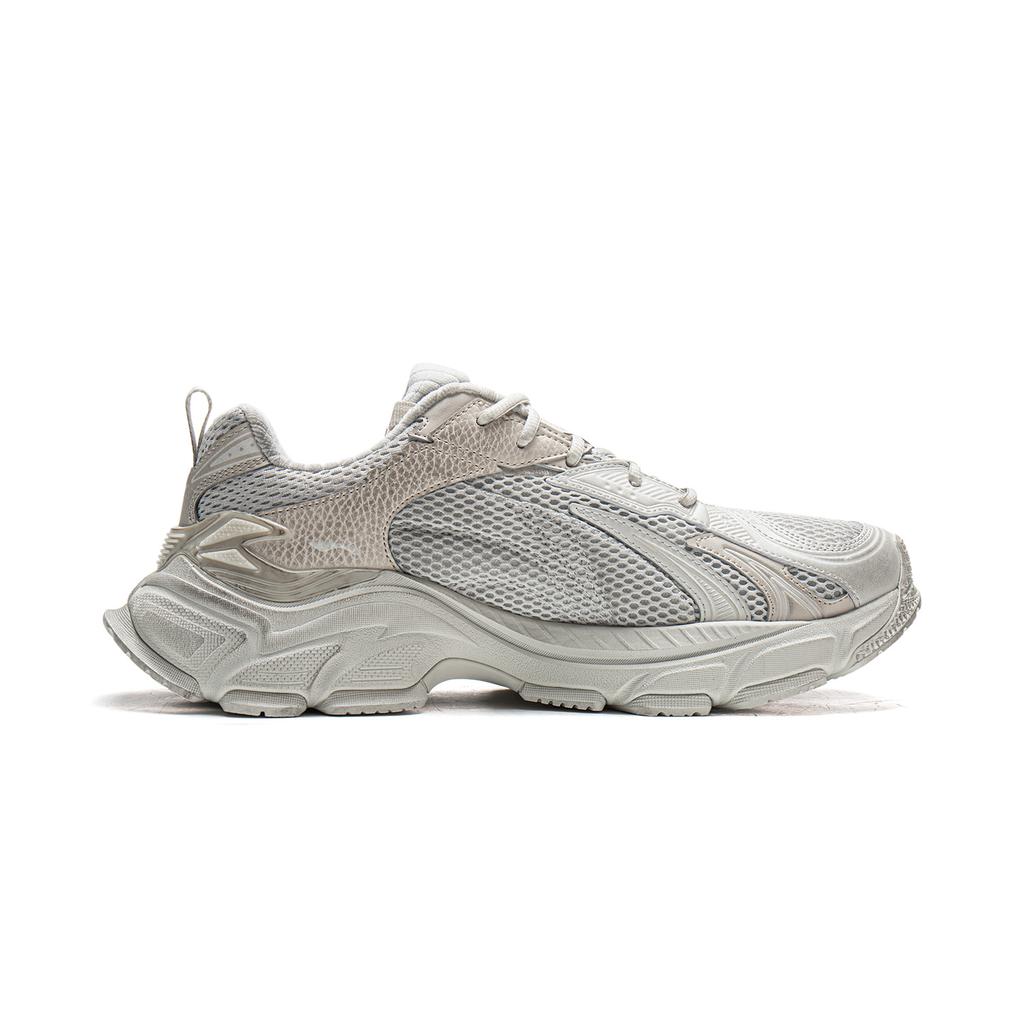 Li Ning Hei Star L2K Classic And Versatile Abrasion Resistant Breathable Low Top Chunky Sneakers Men's AGLW005-1