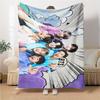 Music Box Adventure Flannel blanket, soft and warm, suitable for beds and sofas, all seasons, portable travel blanket. 0730137