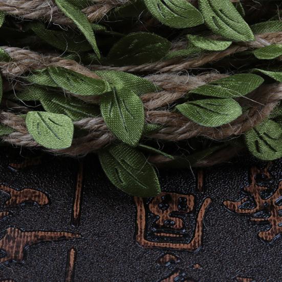 10 m list přírodní hesenská juta provázek lano pytlovina stuha DIY řemeslná párty dekorace