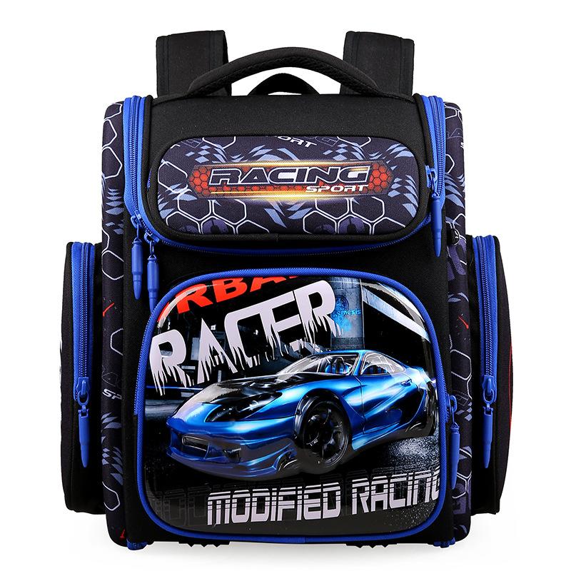 Newest 3D Cartoon Owl Kids School Bag for Girls Orthopedic Primary Schoolbag Folded Children School Bag for Boys Knapsack