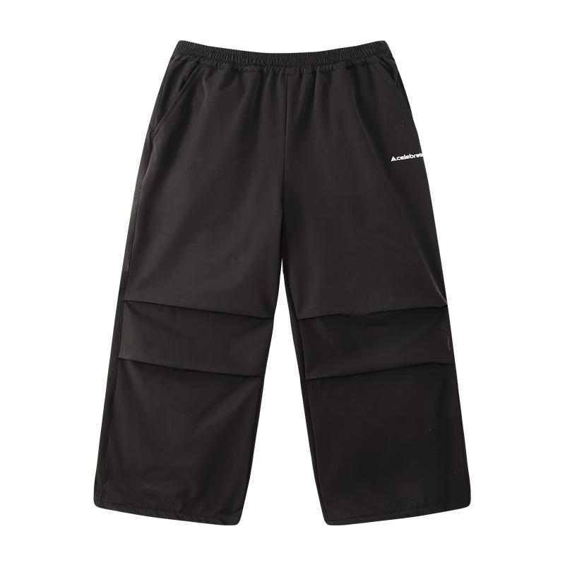 Zuoxi Girls  Fleece-Lined Winter Cargo Pants 120