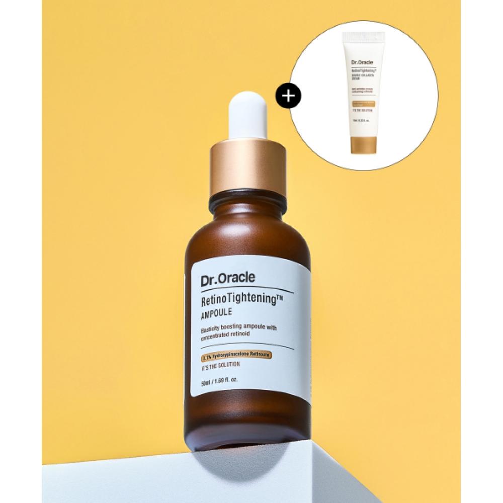 Dr.orAcle Retinotightening VitAmin A Retinol Ampoule 30ml + Retinol creAm 10ml FREE