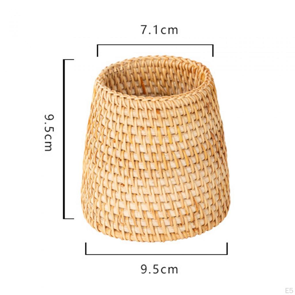 Makeup Brush Pen Holder, Home Art Supplies Storage Bucket, School Pencil Desk Organizer for