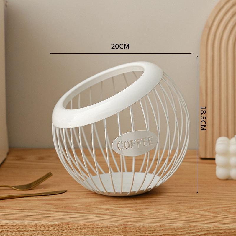 Creative Fruit Basket Storage Basket Desktop Decoration Coffee Table Snacks Dried Fruit and Candy Storage Convenient Practical