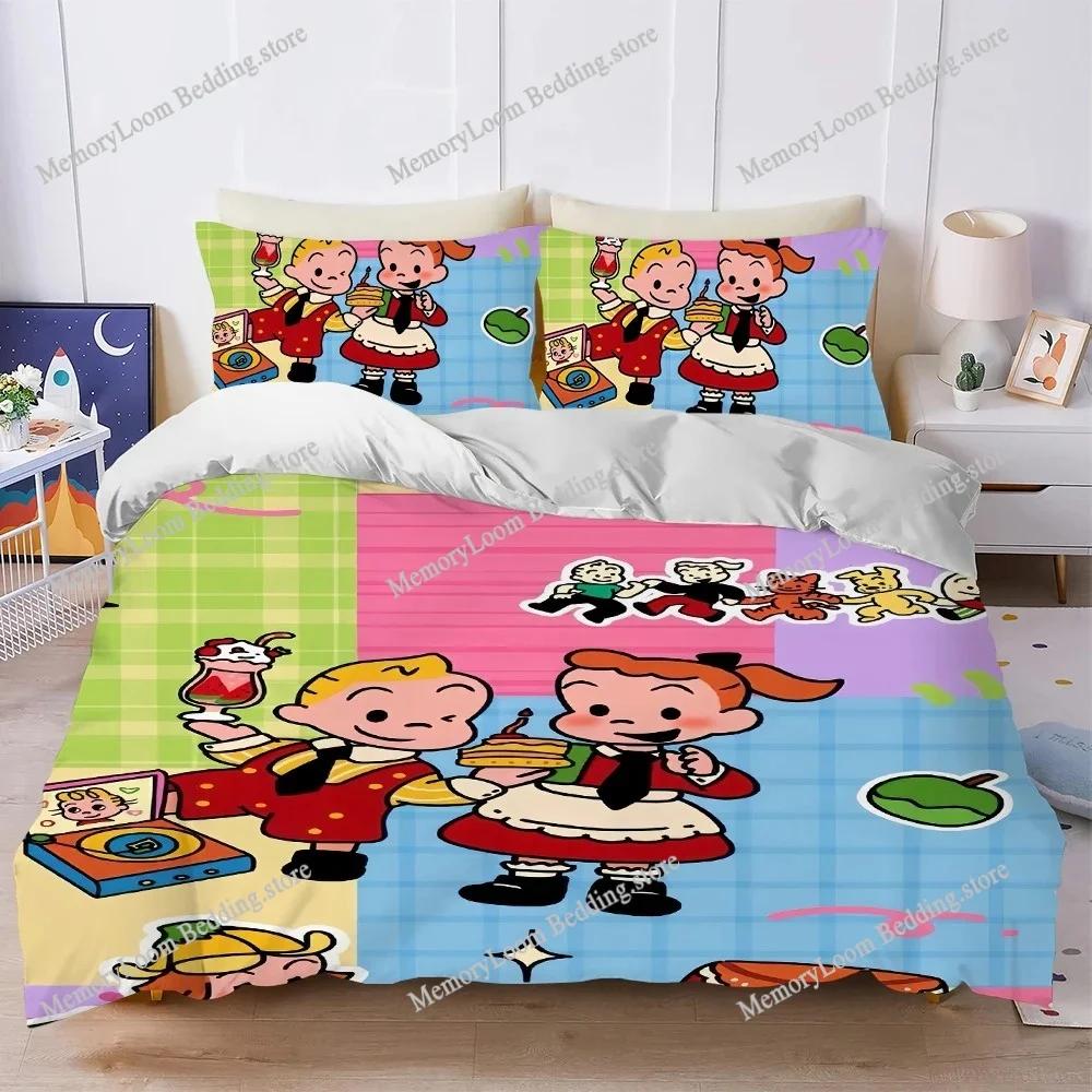 Cute O-Osamu Goods-Taiwan Duvet Cover Set Home Style Bedding Soft Laundry Cotton Bed Four Seasons Student Dormitory Luxury Gift