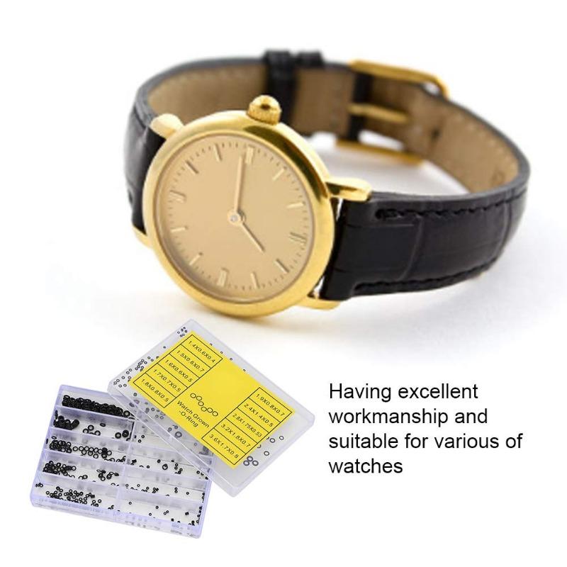 Mini Rubber O-Ring Watch Crown Waterproof Watch Back Cover Gaskets Watch Repair Tool Accessories Waterproof Washer O-Ring