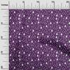 oneOone Cotton Flex Blue Fabric Snowflake,Star & Tree Dress Material Fabric Print Fabric By The Yard 40 Inch