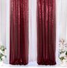 Gold Sequin Photo Backdrop Curtain Panels Stage For Shimmer Birthday Wedding Photograph Baby Shower Decoration Backdrop Fabric