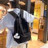 Stylish, Simple, High-value, Solid-color Versatile Schoolbag, Junior High School, High School Students, College Students, Backpack