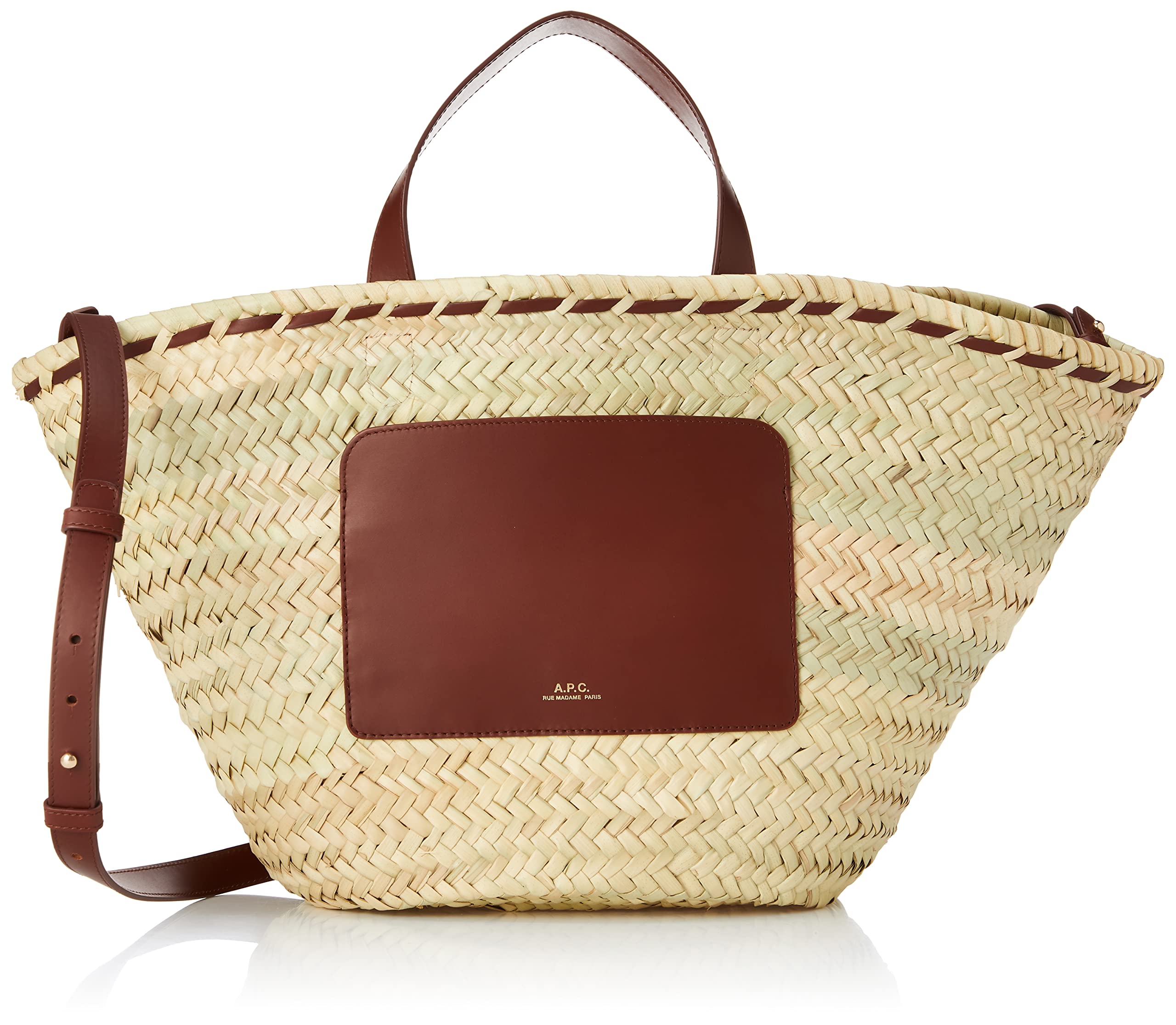 

APC PanierZoe Small Tote Bag, Noisette, PLAAB-F61586, Women s [Used]