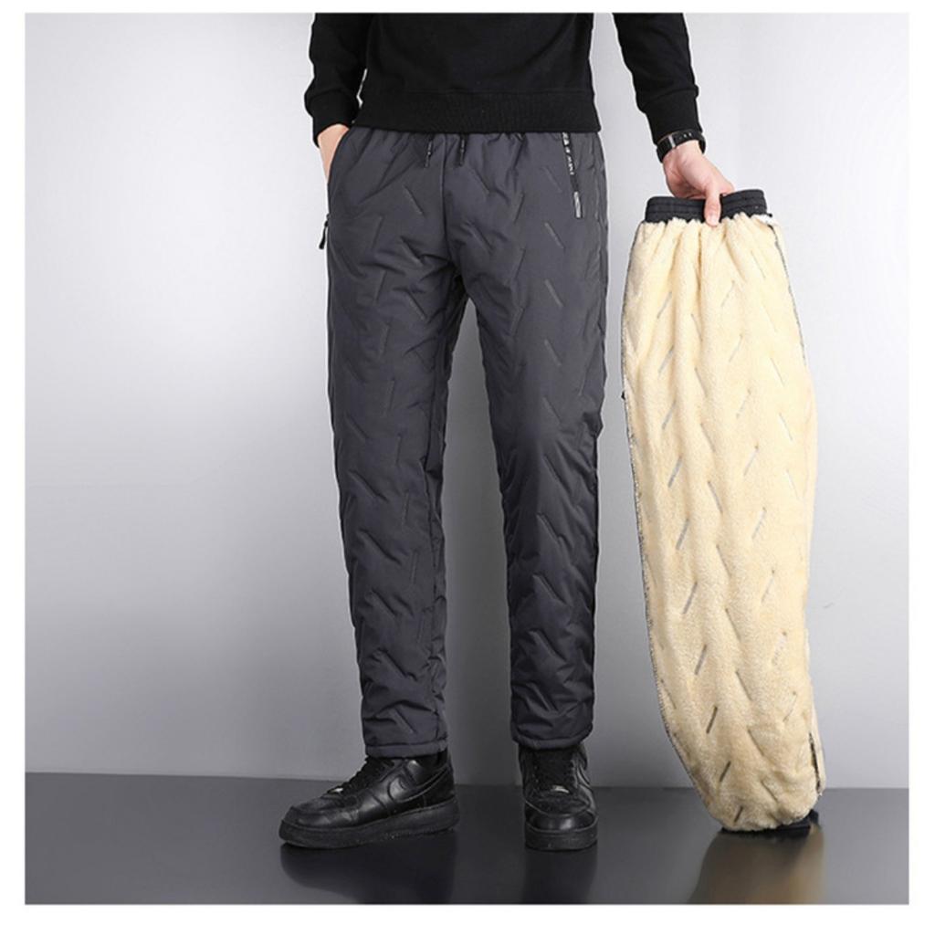 Men's, Cotton Pants, Thick, Windproof Pants, Warm Pants, Plush Pants, Casual Pants, Loose Pants, Leggings