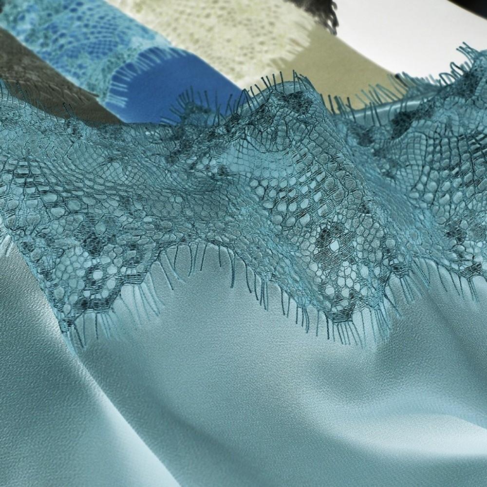 Lace Edge Silk Scarf Solid Color Ramadan Headscarf Versatile Sunscreen Shawl  Women Headwear