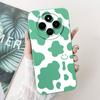 For Xiaomi Redmi 14c / Mi 14 Pro 14t Pro Case Liquid Silicone Soft TPU Back Cover Redmi14c Phone Funda Gothic Black Night Bumper