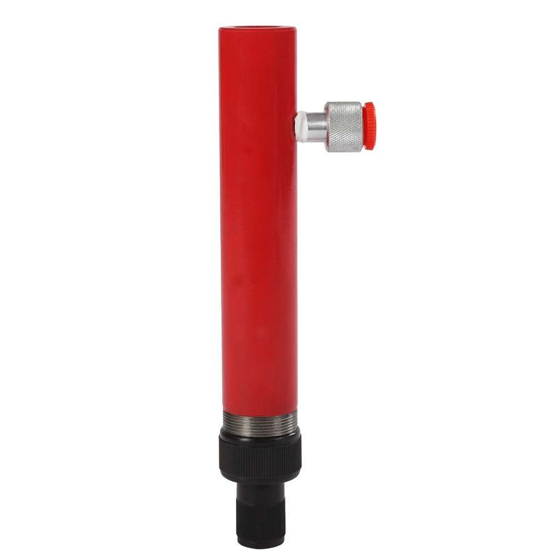 4 Tonnen Hydraulischer Porta Power Zylinder - Auslaufsicherer Metall 12,5 cm Hubbereich, Heavy-Duty für Auto LKW Landmaschinen Reparatur