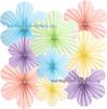 Paper Fan Flower Decoration for Weddings & Birthday Parties - Hanging Party Background Decor