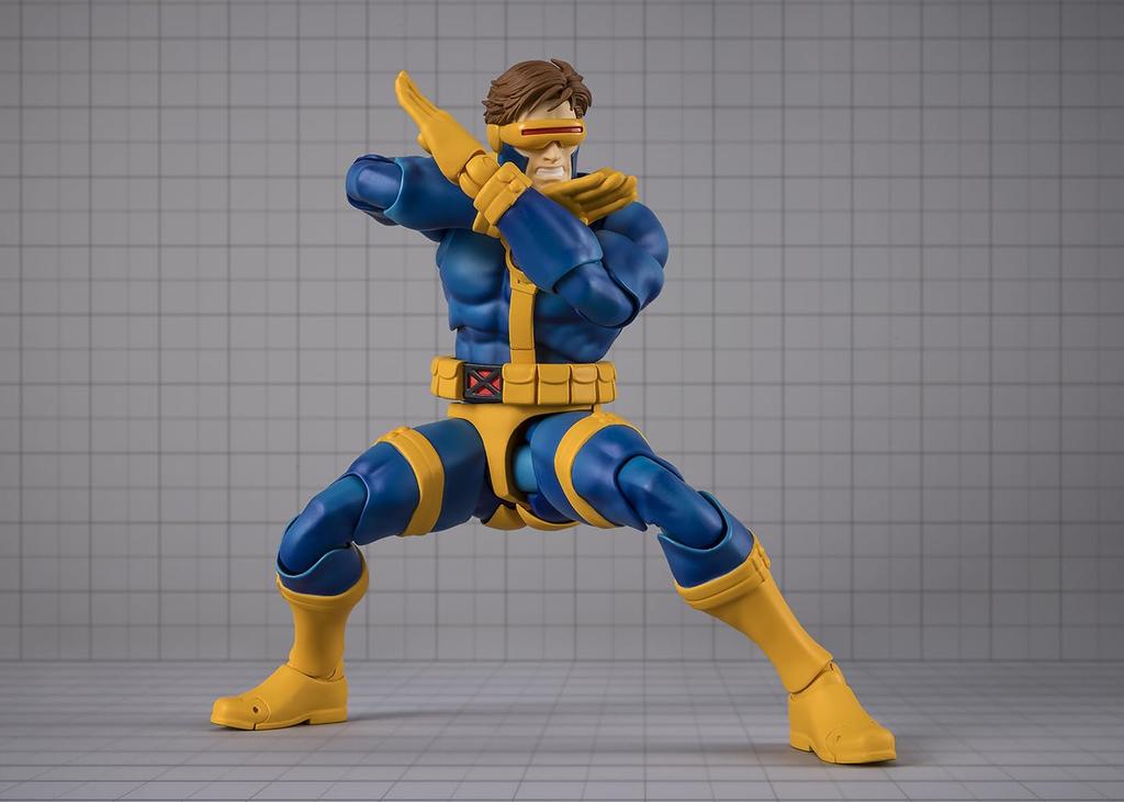 TAMASHII NATIONS MARVEL Cyclops Approximately 155mm PVC ABS Painted Movable Figure S.H.Figuarts (GAMERVERSE) &