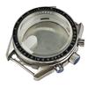40MM Stainless Steel Watch Case for VK63/VK64 Movements, Multifunctional Speedmaster Style