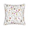Square Pillow Cases Iui Fertility Treatment Cushion Covers Vintage Zippered Decorative Pillowcover For Seat