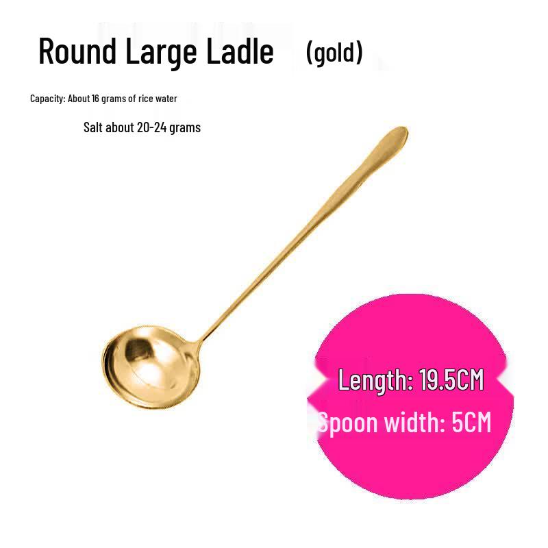 Stainless Steel Long Handle Multi-Purpose Spoon