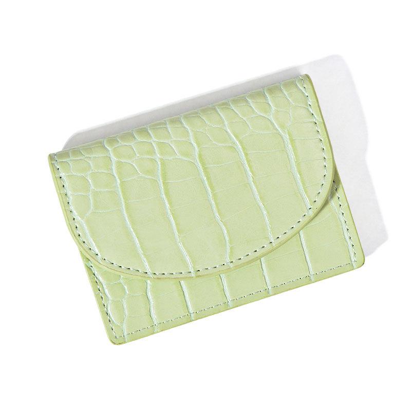 Women'S Change Bag Student, Solid Color Simple Card Bag, Multi-Functional Mouth Red Envelope, Large-Capacity Wallet.