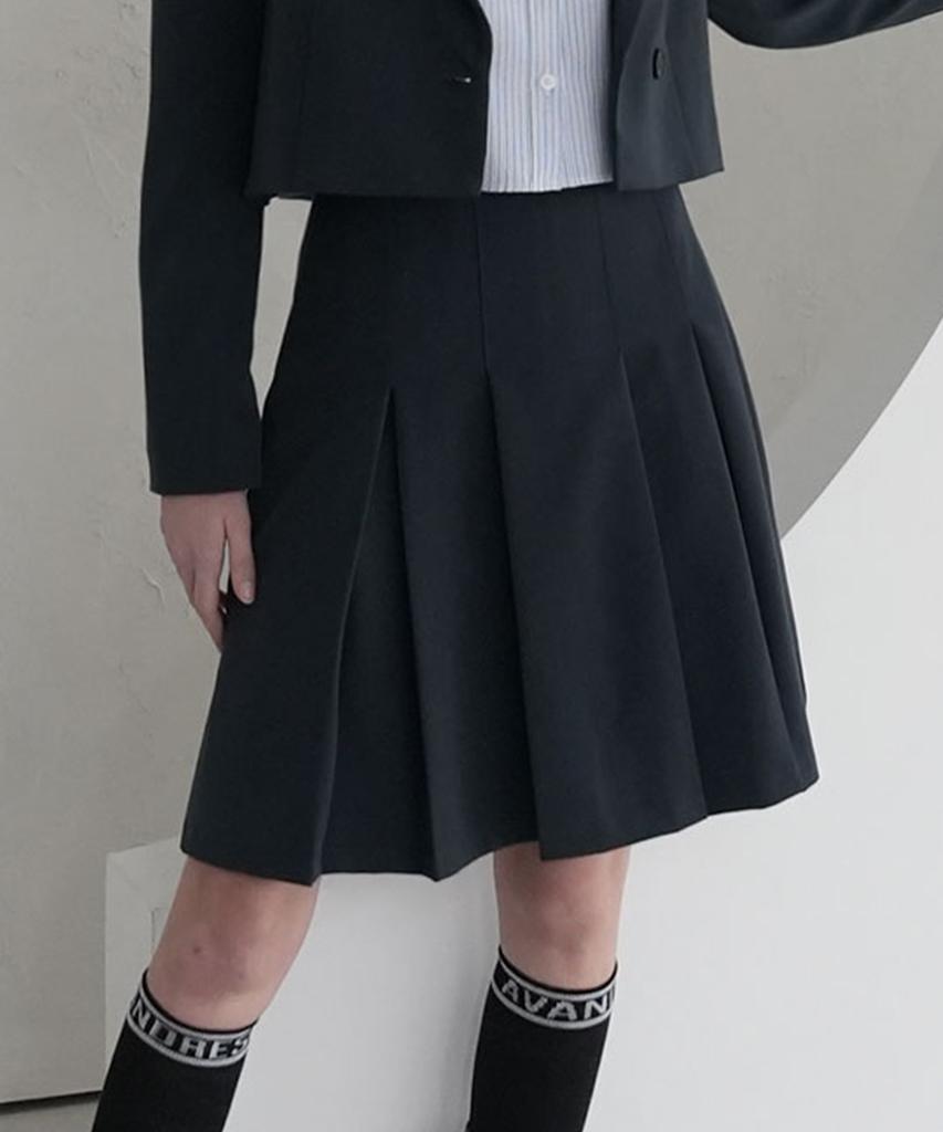 Urban Dress Alexis Belt Pleats Skirt - 4Col