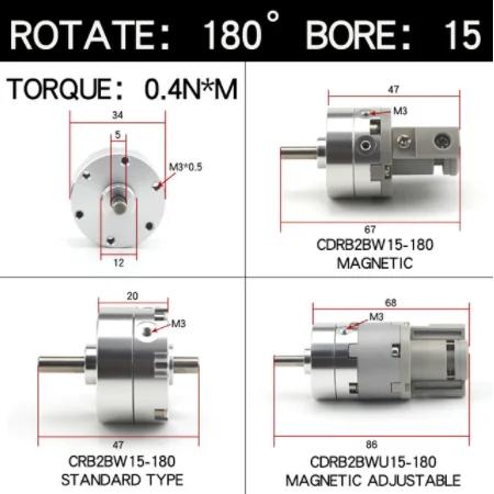 SMC Type Vane Rotary Swing Cylinder CRB2BW CRB2BW10-90S CRB2BW15-180S CRB2BW20-270S CRB2BW30-90S CRB2BW40-180S CRB2BW30-180S