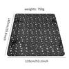135x140cm Waterproof Dog Car Back Seat Cover Anti-Dirty Anti-Scratch Foldable Outdoor Segregation Car Mat for Pets Dogs Stuff