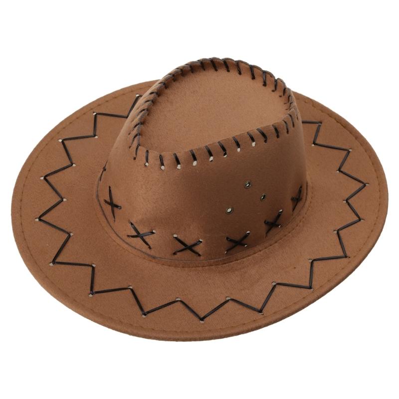 Fashion Simple Kids Cowboy Hat Western Child Cowgirl Hats Halloween & Birthday Costumes Accessories Holiday Decorations