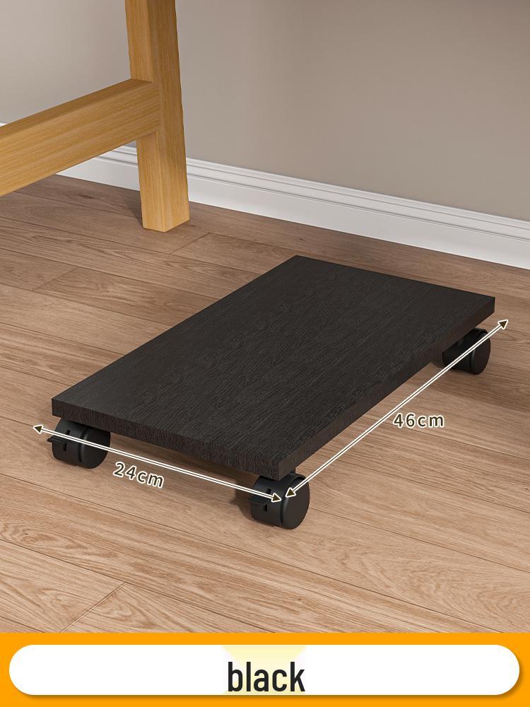 Movable Desktop Computer Stand with Wheels