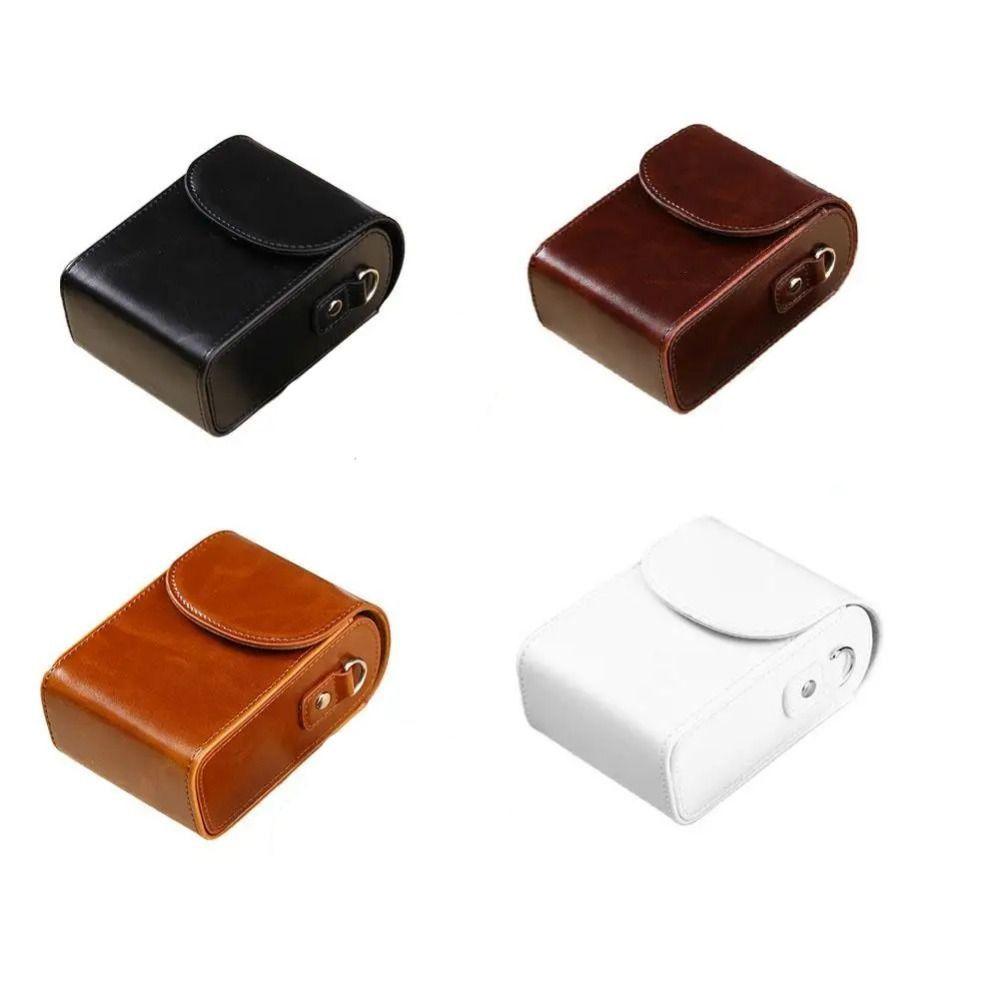 Waterproof Camera Storage Bag PU Leather Camera Case Stylish Camera Bag  for RX100 HX90 HX50 Camera