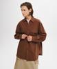 GENERALIDEA Loose Fit Two-Pocket Shirt [Brown] / Gf3Lsh503