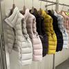 White Duck Down Ribs Down Vest Women's Short New Small Girls Waistcoat
