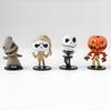 8pcs/set The Nightmare Sally Jack Skellington Christmas Action Figure Vinyl Figurine Halloween Gift Collection Toys
