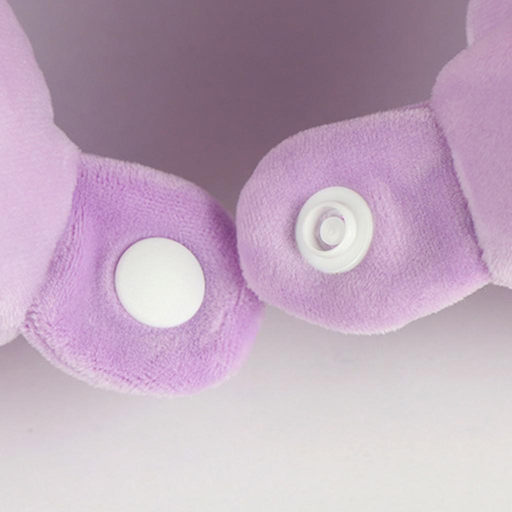 Travel Pillow for Kids Memory Foam Neck Support Pillow Washable Portable Travel Pillow for Plane Car Train Bus