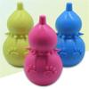 Dog Gourd Shape Leakage Food Ball Pet Interactive Training Chew Toy Durable TPR Molar Tooth Cleaning Toy